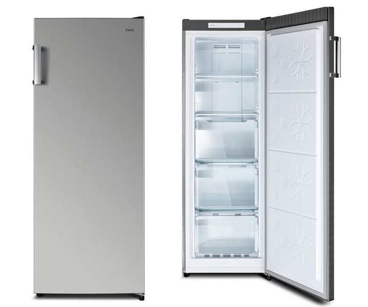 CHiQ 220L Upright Freezer Reversible CSF220NSK1