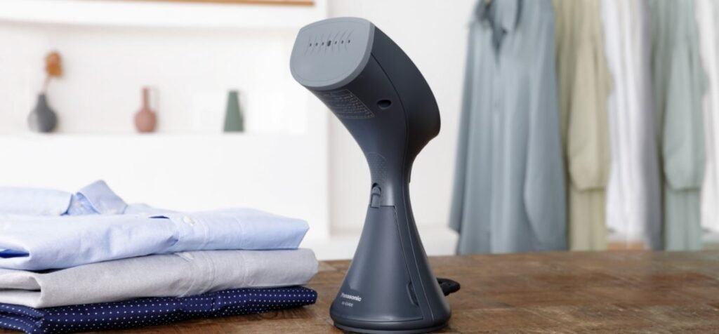 Panasonic Hand Held Garment Steamer Grey NI-GS400HTH