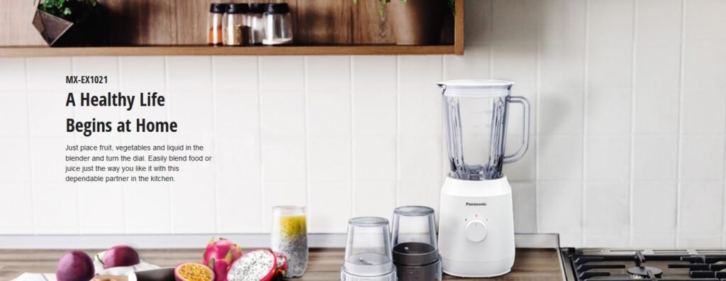 Panasonic 3-In-1 Blender 400 W Color White Model-MX-EX1021