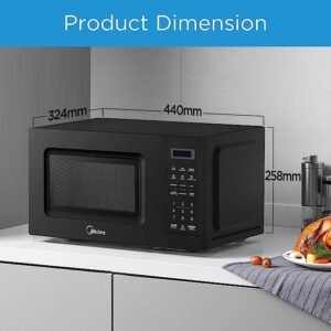 Midea 20 Liters Solo Microwave Oven EM721BK