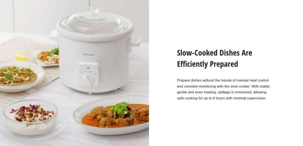 Panasonic 5.0 Litres Slow Cooker Color White NF-N51AWTZ