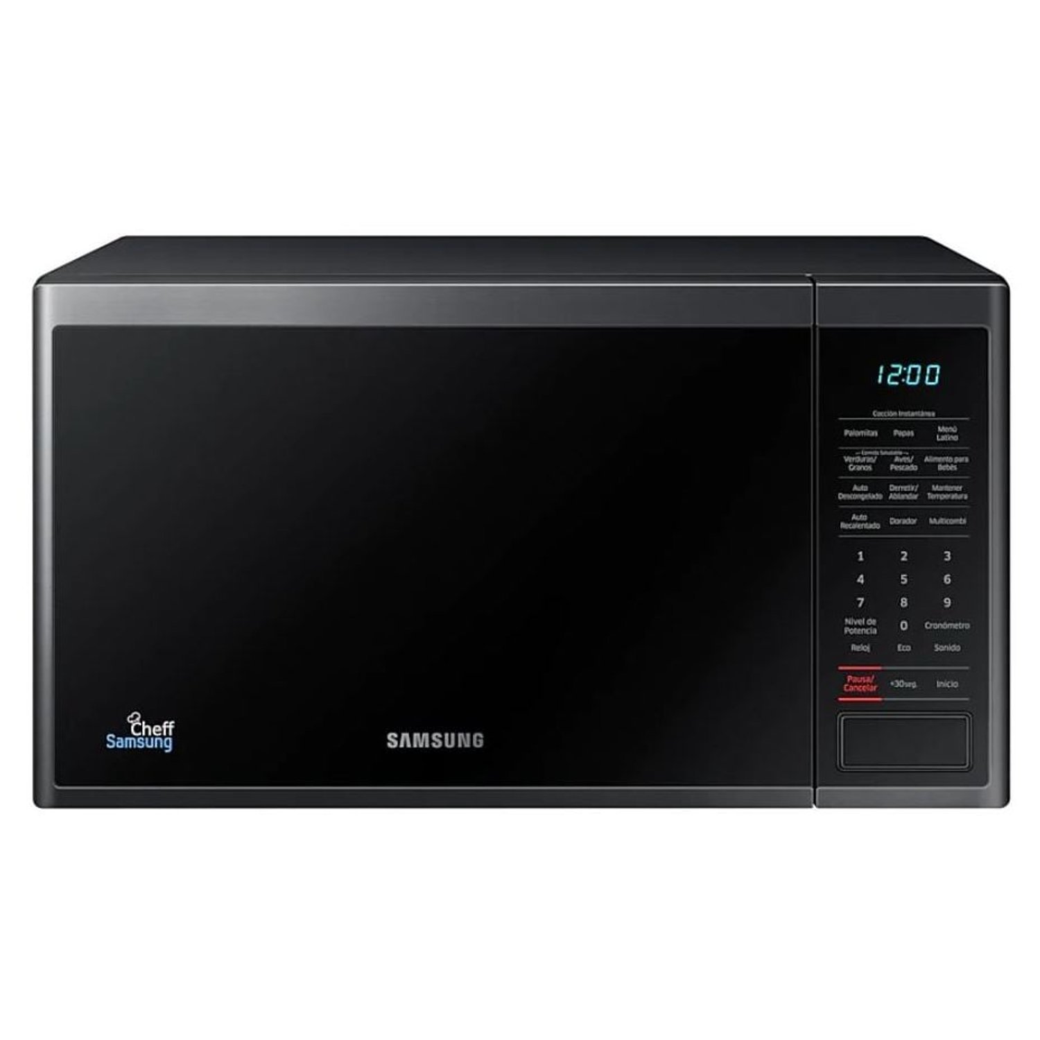 Samsung 32 Liter Microwave Oven With Grill Inner Ceramic 1600 Watts Color Black Model - MG32J5133AG/SG - 1 Year Warranty.