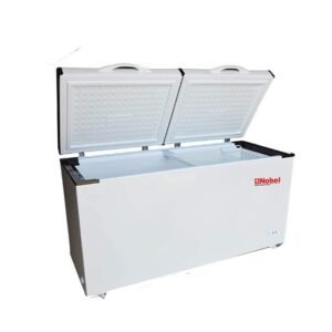 Nobel 550 Liters Double Door Chest Freezer White Color