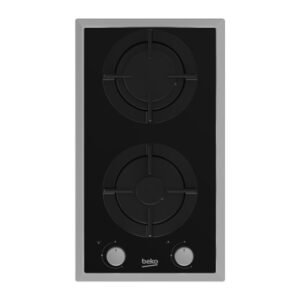 Beko Built-In 2 Gas Hob Model HDMS32220FX