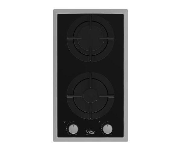 Beko Built-In 2 Gas Hob Model HDMS32220FX