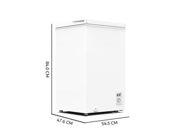 CHiQ 130 Liter Chest Freezer Single Door, White Model - CF131 | 1 Year Full 5 Years Compressor Warranty - Image 3