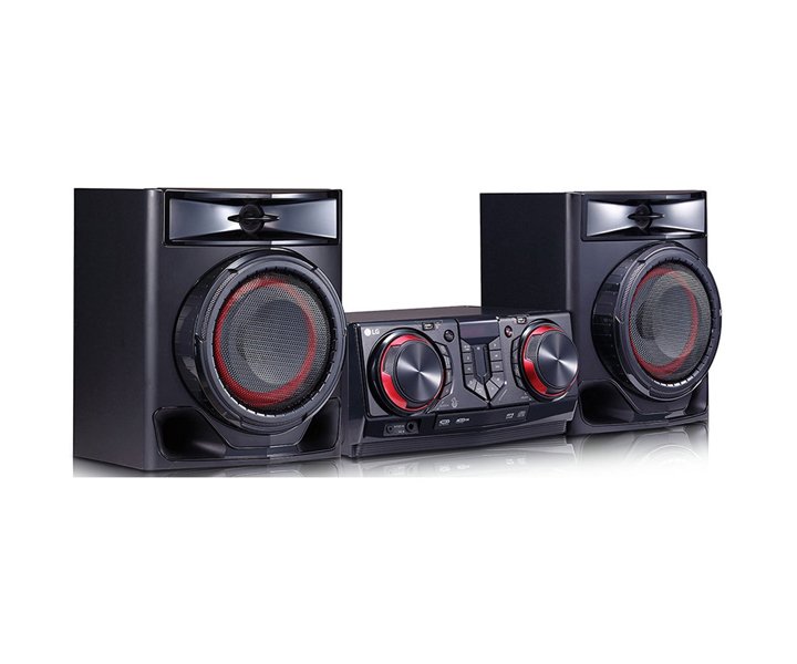 LG 480W 2.1ch Micro Hifi Audio System XBOOM Karaoke Features 2 USB Ports Black Model- CJ44 - International Version - Image 2