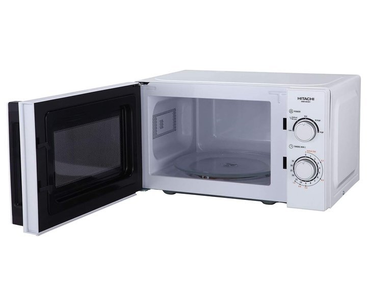 Hitachi 20 Liter Compact Microwave, 700 Watts, Color White Model - HMRM2001 | 1 Year Full Warranty - Image 2