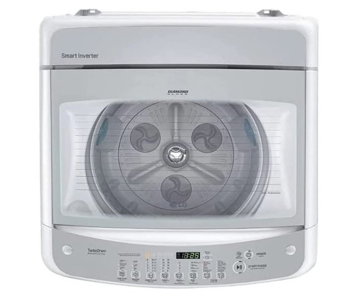 LG 16 Kg Top Load Washing Machine, Fully Automatic, Smart Inverter Control, 8 Programs, Color White Model- T1688NEHTA - International Version. - Image 2