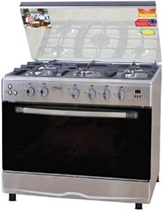 Super General 90X60 cm 5 Gas Burners