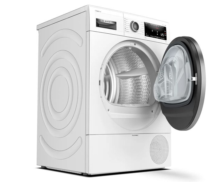 Bosch Series 8 | 9 Kg Front Dryer With Heat Pump White Model-WTX87M90ME | 1 Year Brand Warranty. - Image 4