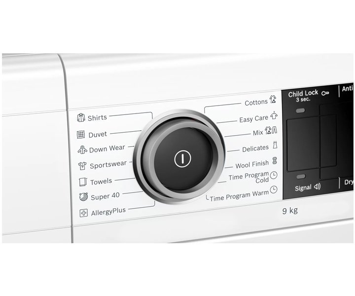 Bosch Series 8 | 9 Kg Front Dryer With Heat Pump White Model-WTX87M90ME | 1 Year Brand Warranty. - Image 2