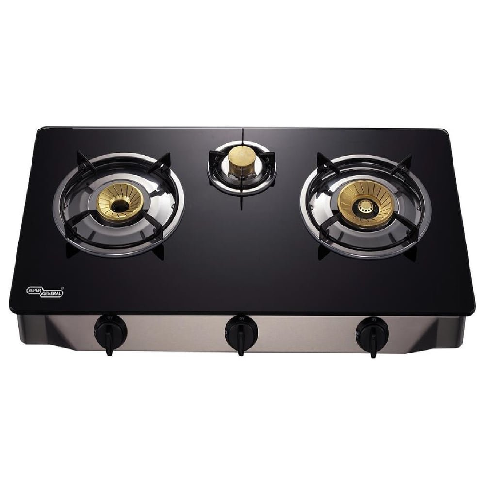 Super General 3-Burner Gas Stove