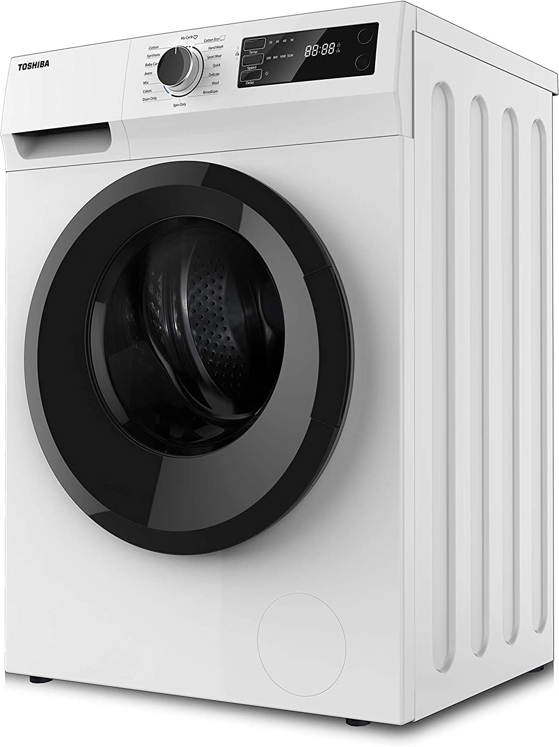 Toshiba Front Load Washing Machine, 8 Kg Washer and 5 Kg Dryer, 1200 RPM, Child Safety Lock, 16 Programs, White Color Model - TWD-BK90S2A(WK) | 1 Year Full Warranty. - Image 3