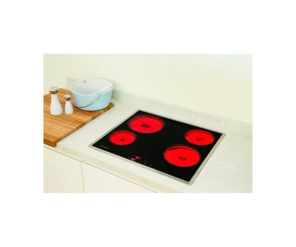 Indesit Electric Hob in Black Model VRB640X