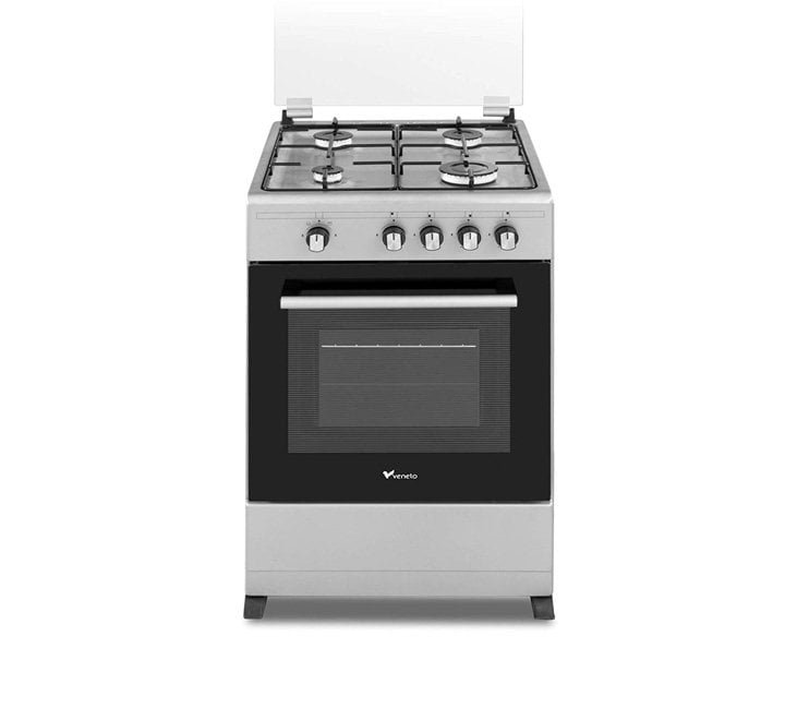 Veneto 50 X 50 cm 4 Gas Burners, Free standing Gas Cooker, Stainless Steel - C3X55G4VE.VN