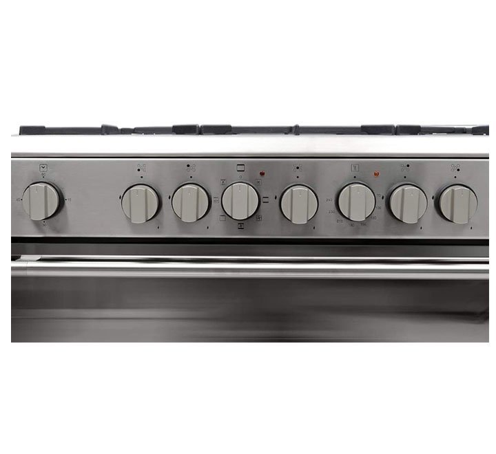 Bompani 5 Burners Gas Cooker With Oven And Grill Silver Model-DIVA90GG5TCIXFAN | 1 Year Warranty - Image 6
