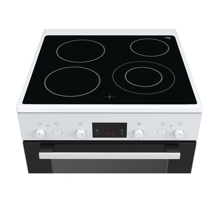 Bosch Electric Cooker 4 High Speed Ceramic Cooking Zones Black/White Model-HCA643220Q | 1 Year Brand Warranty. - Image 2