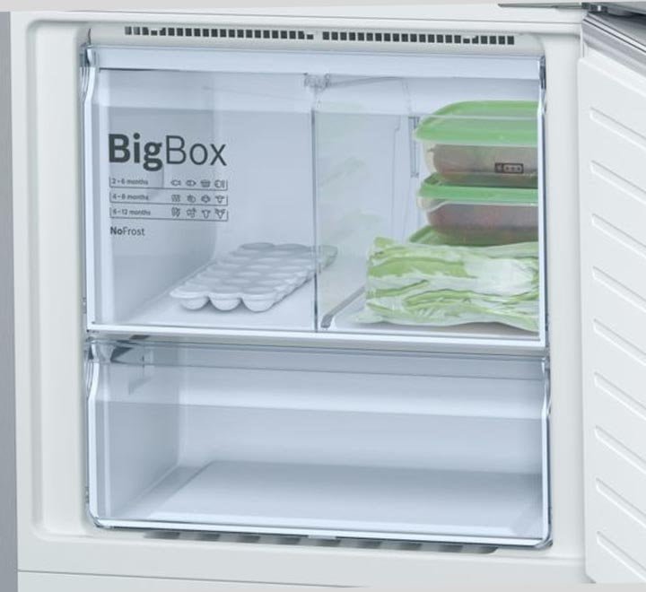 Bosch 554 Liters Bottom Freezer Silver Inox Model-KGN56PI30M | 1 Year Full 5 Years Compressor Warranty. - Image 3