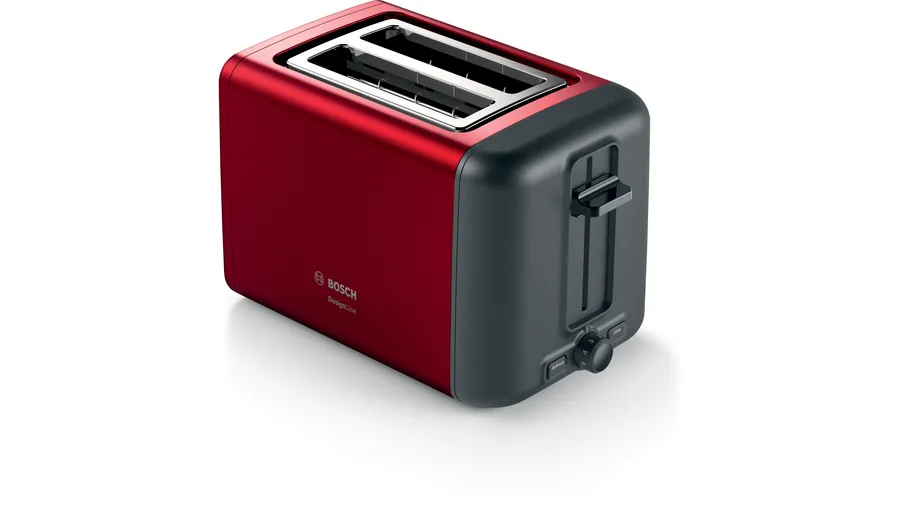 Bosch Compact Toaster DesignLine Color Red Model-TAT3P424DE | 1 Year Brand Warranty. - Image 8