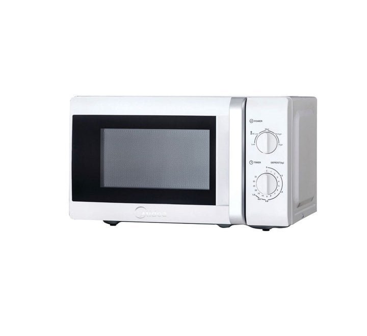 Midea 20L Microwave Solo Oven Heat Defrost Color White MODEL MM720CTB | 1 year warranty - Image 2