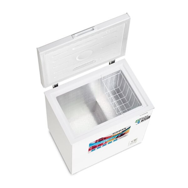 CHiQ 130 Liter Chest Freezer Single Door, White Model - CF131 | 1 Year Full 5 Years Compressor Warranty - Image 4