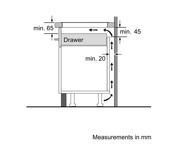 Bosch Serie 8 | Bulit In Induction Hob 5 Zones Color Black Model-PXX975DC1E | 1 Year Brand Warranty. - Image 5