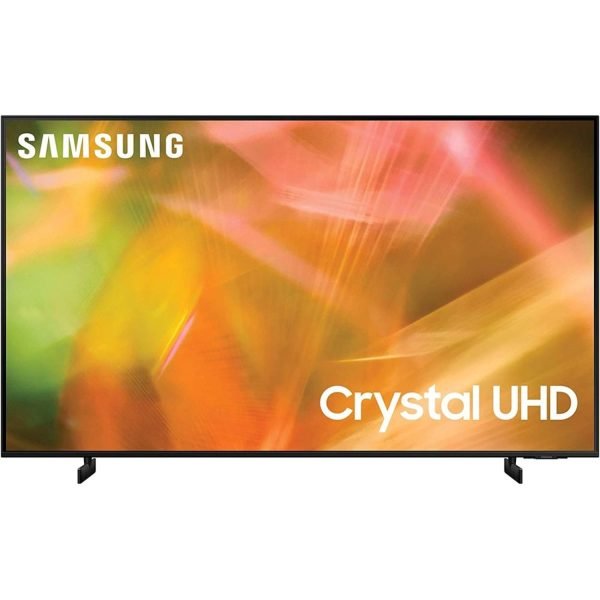 Samsung 50 Inch Crystal UHD 4K Flat Smart TV AU8000 Series Titan Color Black Model - UA50AU8000UXZN - 1 Year Warranty.