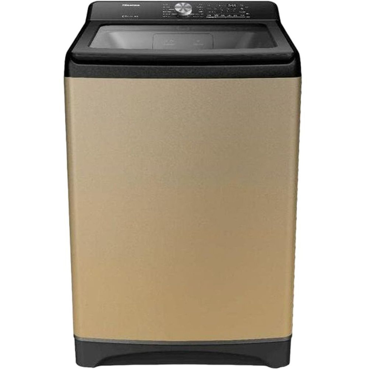 Hisense 17 Kg Top Load Fully Automatic Washing Machine Titanium Color Golden Model - WT3T1723UC - 1 Year Warranty.