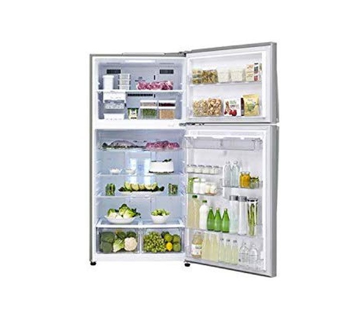 LG 650 Liter Top Mount Refrigerator, Smart Inverter Compressor, No Frost, Hygiene Fresh, Color Silver Model - GRB650GLPL - International Version - Image 2