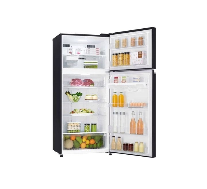 LG 547 Liter Top Mount Refrigerator, Inverter Linear Compressor, DoorCooling+™, Colour Black Model - GNC732SGGU - International Vearsion - Image 3