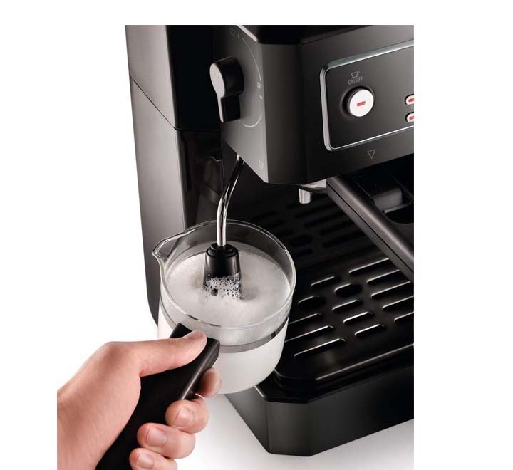 DeLonghi Combi Espresso and Filter Coffee Machine Black Model BCO320 | 1 Year Full Warranty - Image 3