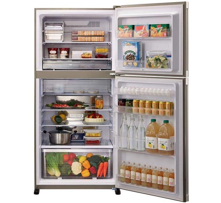 Sharp 650 Liters Refrigerator E-Pro Inverter Series With Plasma cluster Silver Model-SJ-SMF650-SL3 | 1 Year Full 5 Year Compressor Warranty. - Image 3