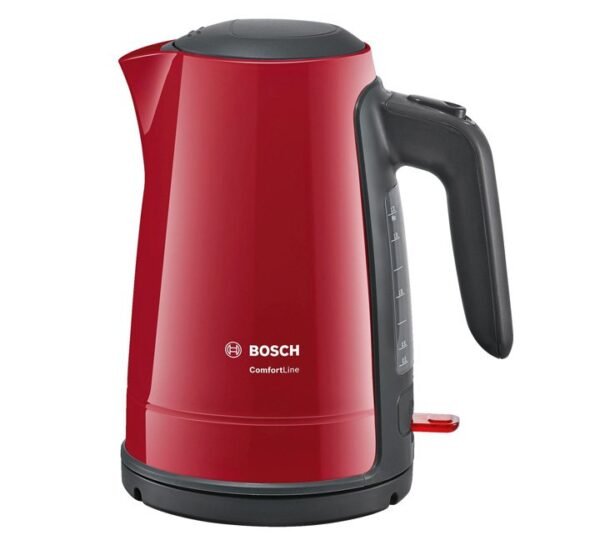 Bosch 1.7 Litres Electric Kettle Comfort Line Red TWK6A034GB