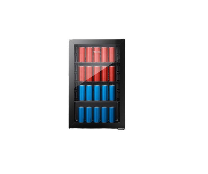 Hisense 122 Liter Beverage Cooler Black Color Model RBC122N4ASU | 1 Year Full 5 Years Compressor Warranty.