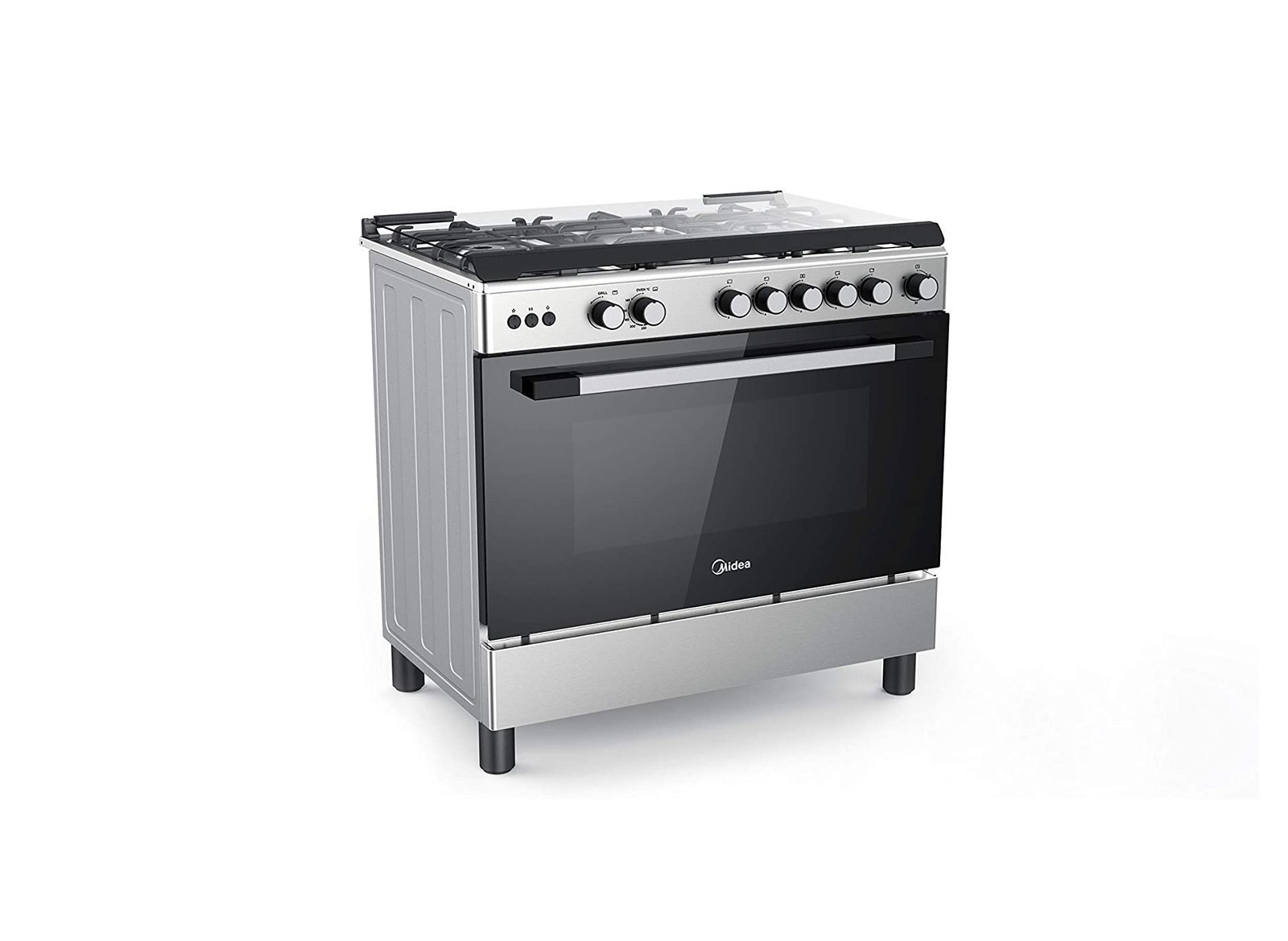 Midea 90X60Cm 5 Burner Gas Cooker Hob Stainless Steel Auto Ignition Model LME95030FFD-C | 1 Year Full Warranty