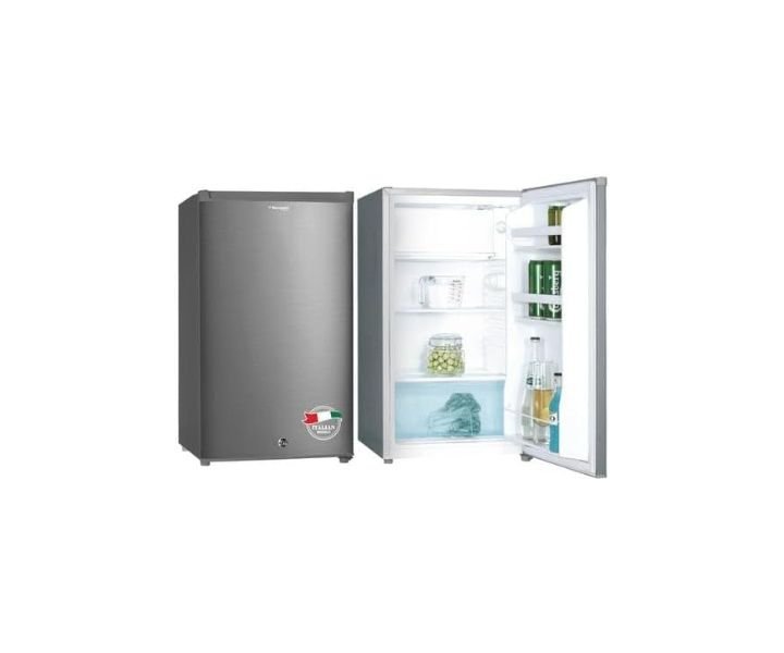 Bompani 92 Liters Single Door Refrigerator Silver Mode-BR146SLVR | 1 Year Full 5 Year Compressor Warranty