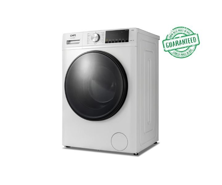 ChiQ 8Kg Washer And Dryer, White Model - CG80-14586BHW | 1 Year Warranty