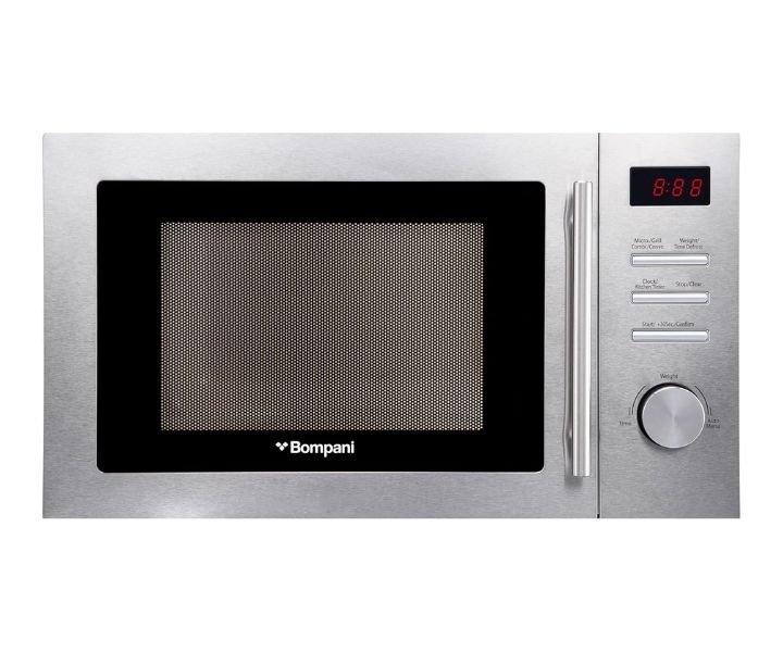 Bompani 34 Liters Microwave Oven Stainless Steel Model-BMO34DGS | 1 Year Warranty