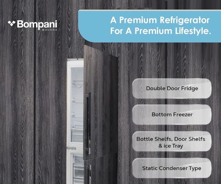 Bompani 275 Liters Built In Refrigerator White Model-BO6862NF | 1 Year Full 5 Year Compressor Warranty. - Image 4