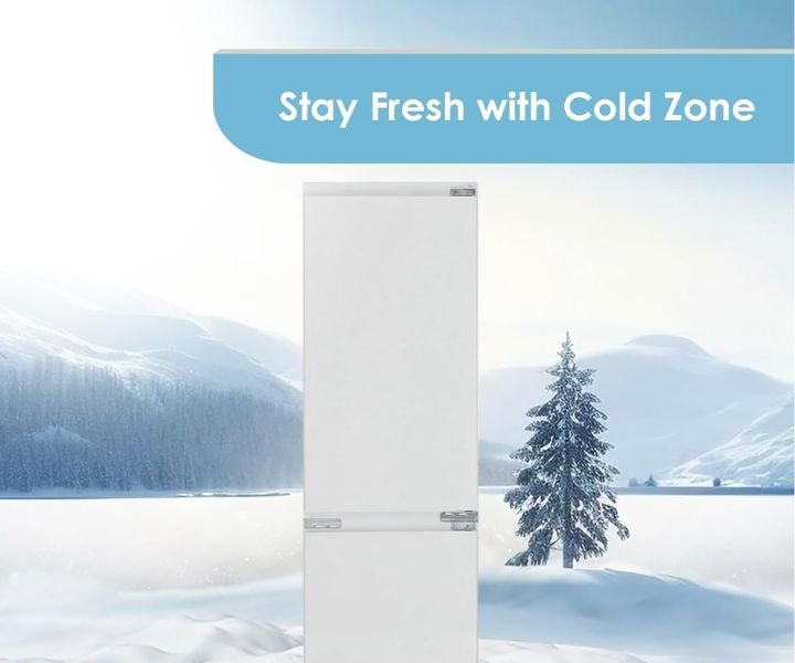 Bompani 275 Liters Built In Refrigerator White Model-BO6862NF | 1 Year Full 5 Year Compressor Warranty. - Image 5