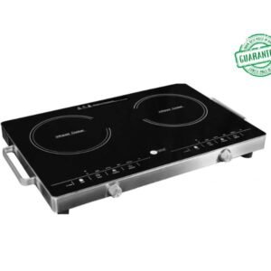 Afra Japan Infrared Cooktop (Double) 3000W Black Model AF-3000ICBK | 1 Year Full Warranty