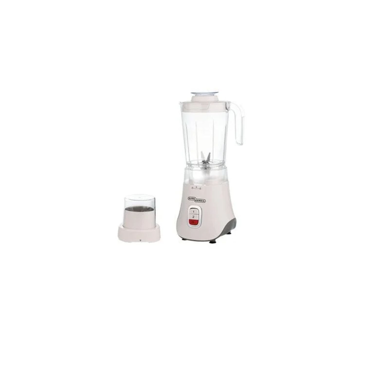 Super General 400W 2 in 1 Blender Grinder Color White Model SGBG58FX | 1 Year Warranty