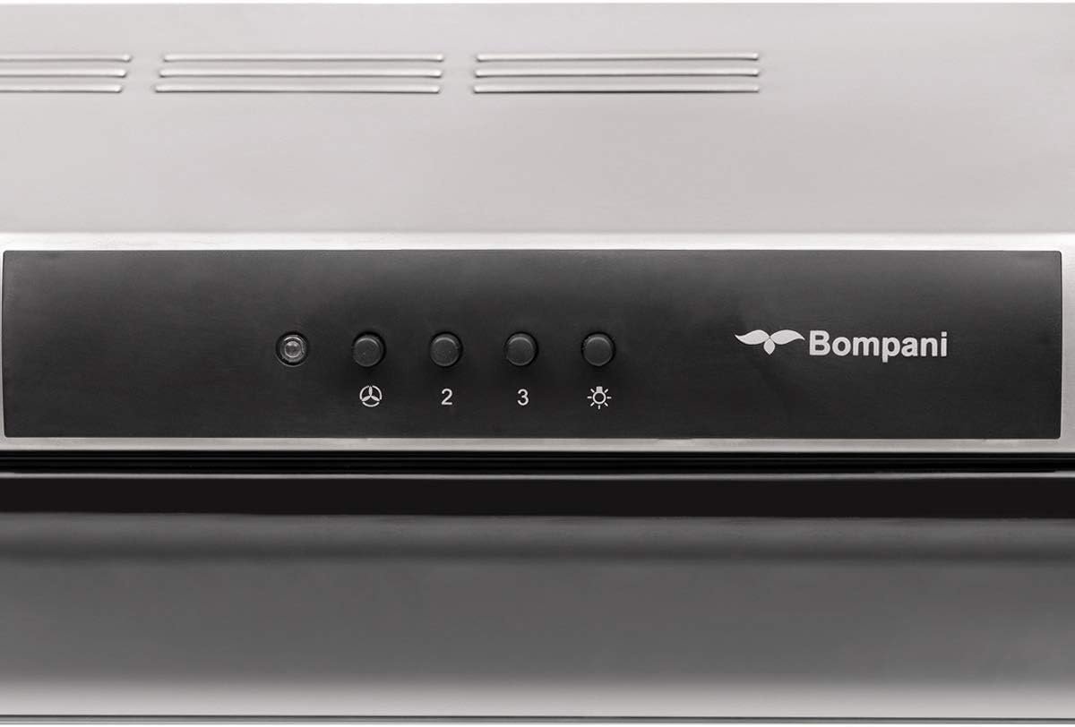 Bompani 60X60cm Cooker Hood Stainless Steel Model-H1160ST | 1 Year Warranty - Image 4