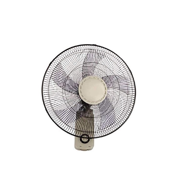 Nobel Wall Fan 16-Inch Color White/Black