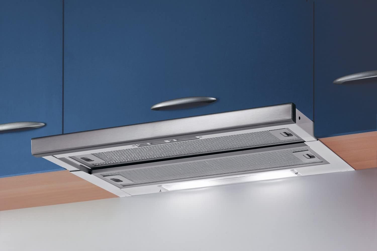 Baumatic 60cm Telescopic Slide Out Hood Silver Model BMECH6TSS-2 | 1 Year Full Warranty - Image 3