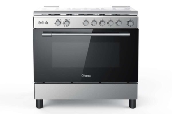 Midea 90X60Cm Gas Cooker Stainless Steel CME9060-C