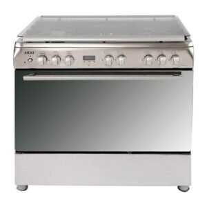 Akai Gas Cooker 5 Burners CRMA-M96BCFS-F