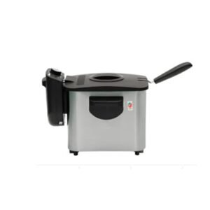 Nobel 4 Liters Deep Fryer Stainless Steel Silver and black