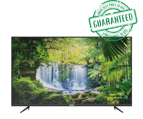 Haier 50 Inch 4K UHD Android AI Smart Television Black Model H50K6UG50 | 1 Year Full Warranty